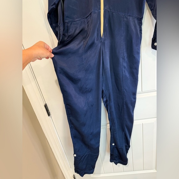 NWT Women’s CALI DREAMING Flightsuit- French Navy. Size Small - Picture 7 of 11